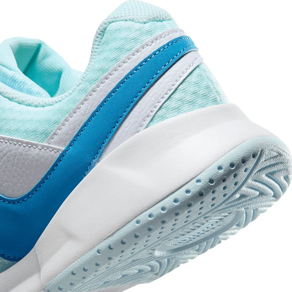 Women`s Court Lite 4 Tennis Shoes Glacier Blue and Star Blue