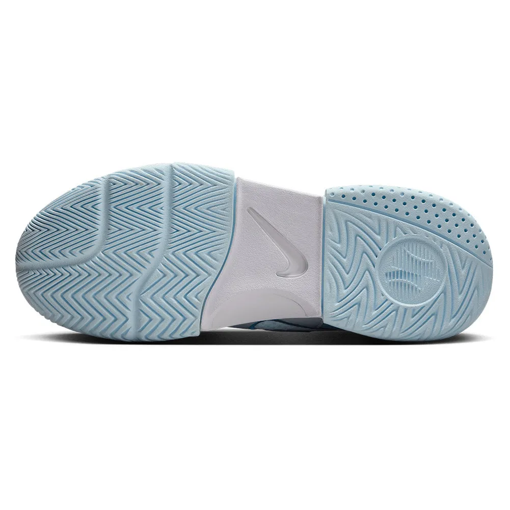 Women`s Court Lite 4 Tennis Shoes Glacier Blue and Star Blue